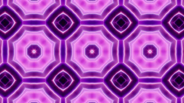 Purple Kaleidoscope Loop 4K 14