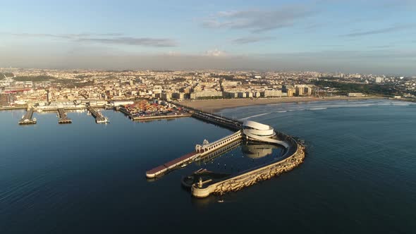 Harbour and City of Matosinhos, Portugal