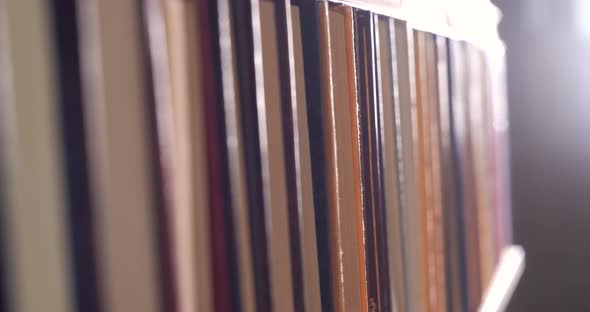 Many Books Organized in Shelves in a Big Bookstore