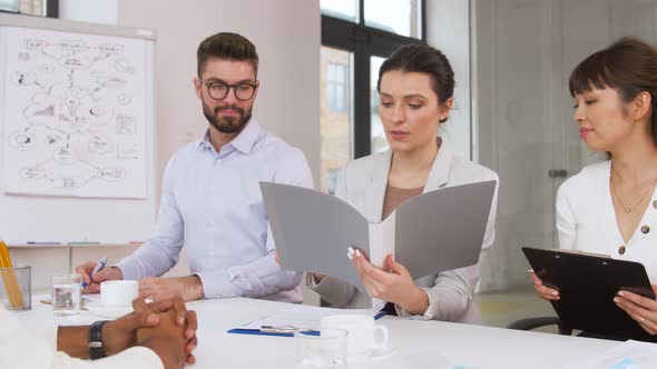 Recruiters Having Interview with Employee