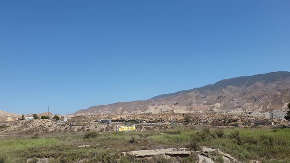 Tabernas Desert Sergio Leone westernies location, Almeria, Spain