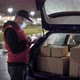 Portrait Shot of the European Deliveryman in - VideoHive Item for Sale
