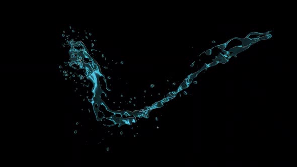 Clean water animation