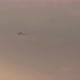 Airplane at Sunset Long Shot - VideoHive Item for Sale