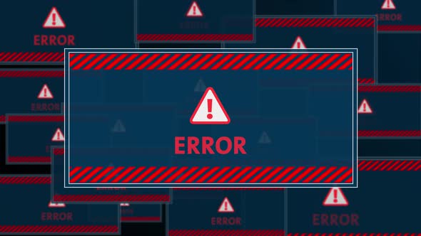 Computer Error Screen