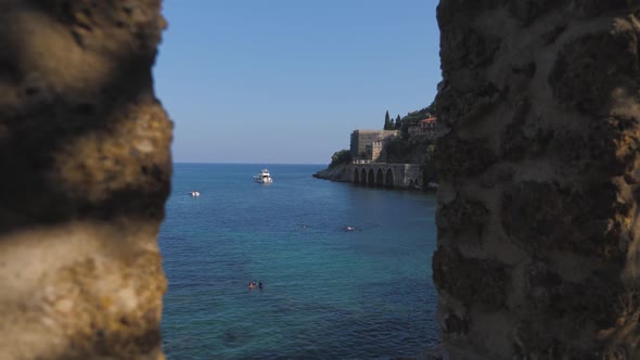 Priate Cave Azure Sea in Antalya, Pirate Cove