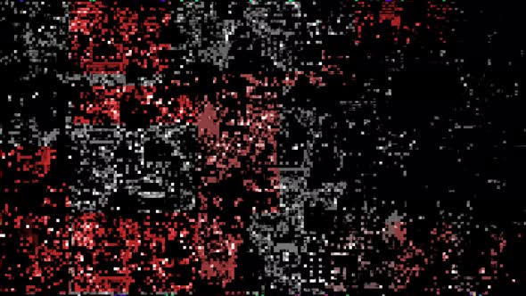 Black Red Glitch