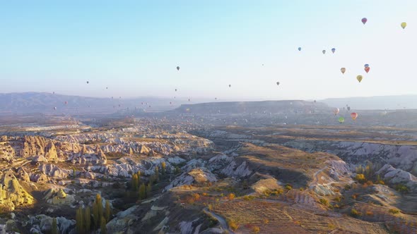 Beautiful Landscape of Cappadocia.