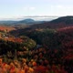Aerial flythrough of Mountain Forests in Autumn with Fall Colors in New England - VideoHive Item for Sale