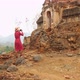 Female Tourist Taking Photo Of Old Ruined Burmese Pagodas. Inle Lake, Myanmar. Travel Concept - VideoHive Item for Sale