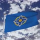 CSTO Flag With Sky - VideoHive Item for Sale