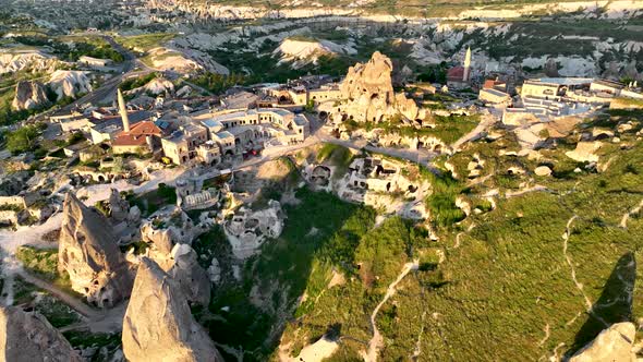 The best landscapes of Cappadocia aerial view 4 K