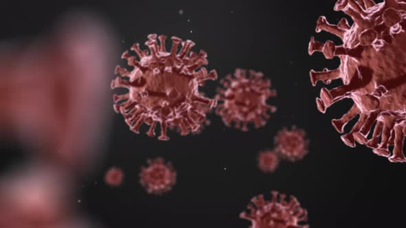 The virus Coronavirus (COVID-19) medical animation.