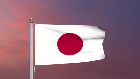 Japan Flag 4k