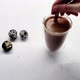 Person Hand Stirring Cup Hot Chocolate - VideoHive Item for Sale