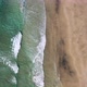 Top down view on the Norway beach and sea waves - VideoHive Item for Sale
