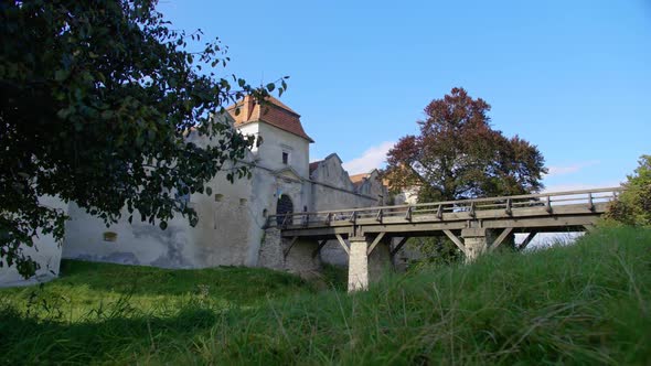 Svirzh Castle in the Village of Svirzh