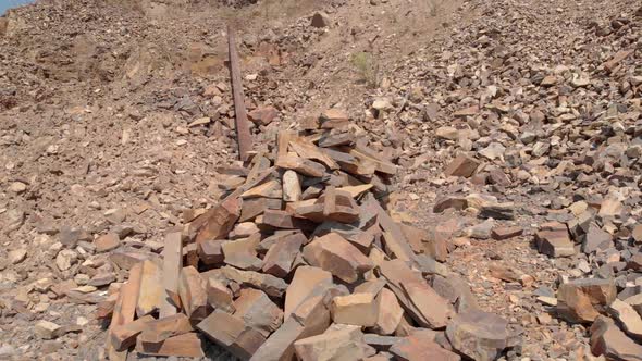 Quarry Stones Close Up