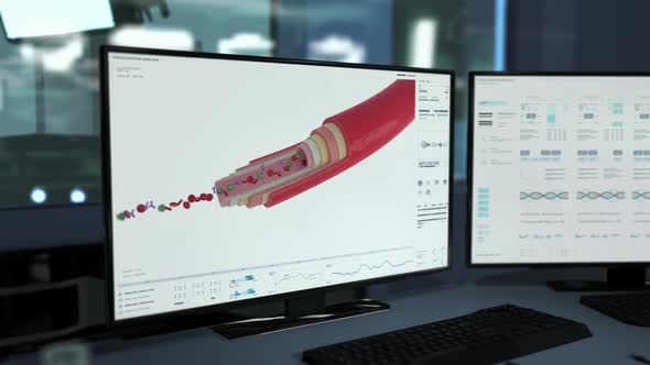 Innovative Anatomical Scanner Used For Disease Examination By Blood Analysis