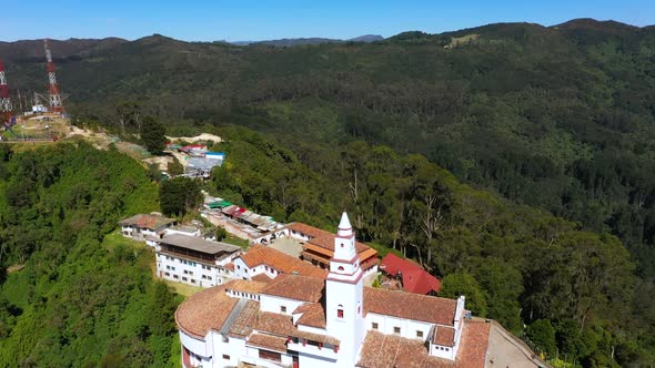 The Monserrat Mountain View in Bogota Colombia