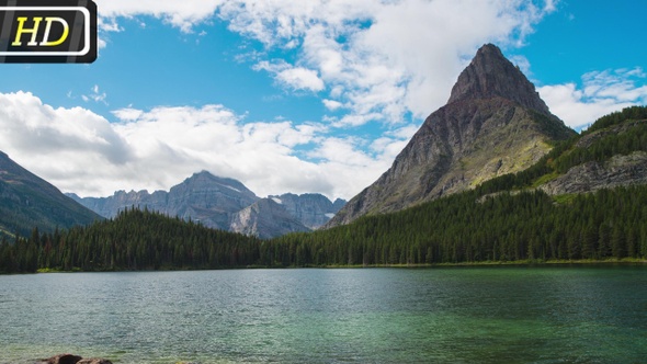 Glacier National Park Panoramic View