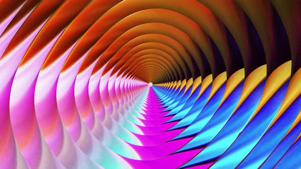 Abstract radial swirling vortex motion background