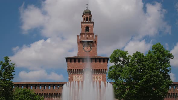 Milan Castello Sforzesco, Sforza Castle