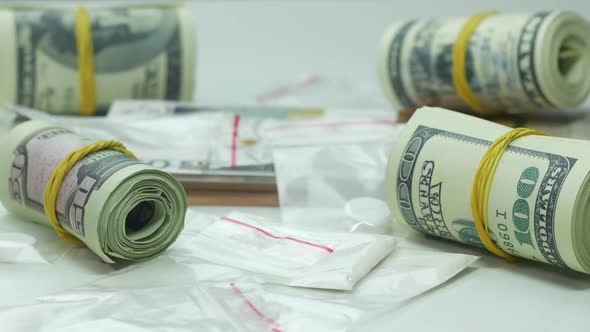 Money from the Sale of Cocaine and Tablets