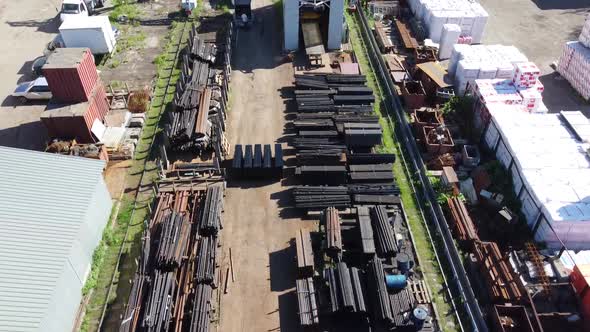 Flying a Quadcopter Over an Industrial Area