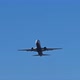 Airplane Take Off In Blue Sky - VideoHive Item for Sale