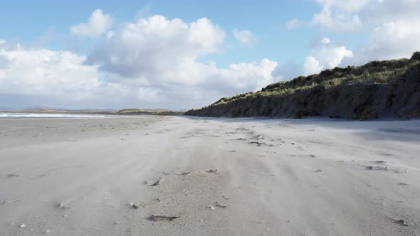 Sandstorm at Portnoo/Narin Beach in County Donegal - Ireland