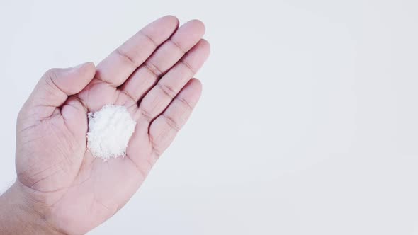 Sugar Salt In Hand