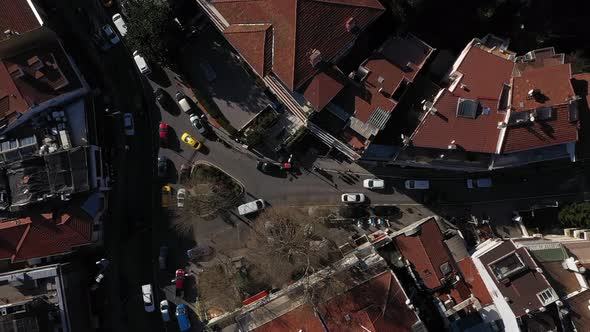 Istanbul Bebek Aerial View