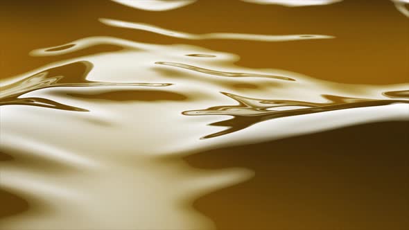 Beautiful Gold Water Surface