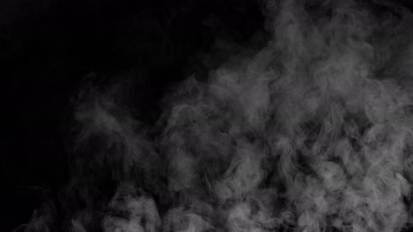 Super Slow Motion Shot of Atmospheric Smoke Abstract Background at 1000Fps