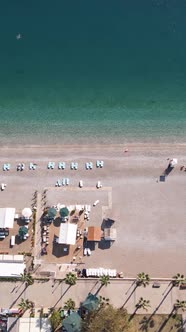 Beach at the Seaside Resort Town