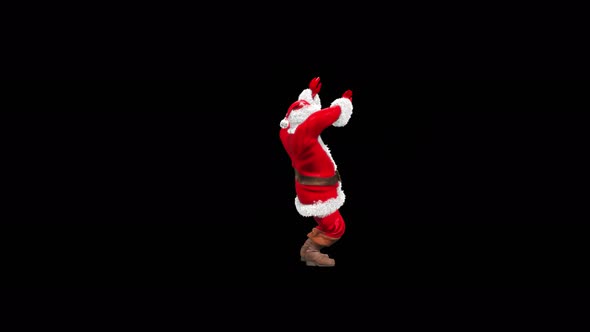 Santa Claus Dancing 4K