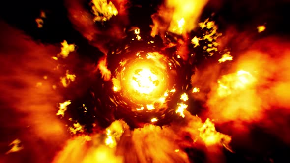 Burning Flame Effect 4K 01 alt