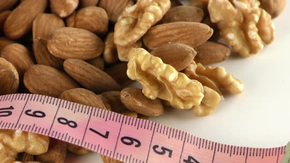 Walnut Almond And Measurement