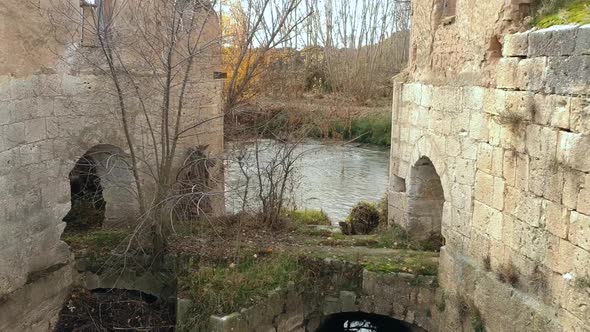 Old and abandoned water mill