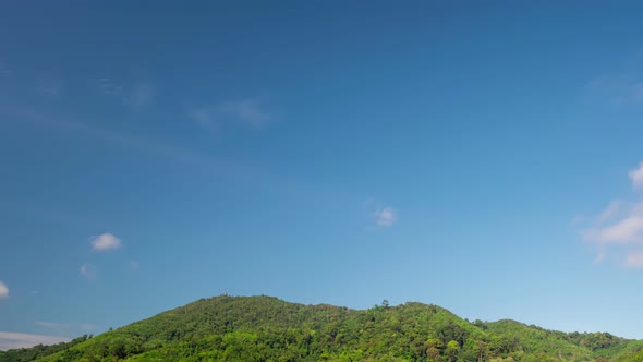 Mountain Timelapse White clouds run over the mountains beautiful clouds nature landscape Timl Lapse