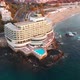 Sunset, Beach, Pacific ocean coast, Convention Center (Vina del Mar, Chile) - VideoHive Item for Sale