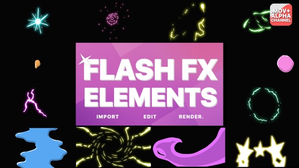 Flash Fx Elements Pack | Motion Graphics