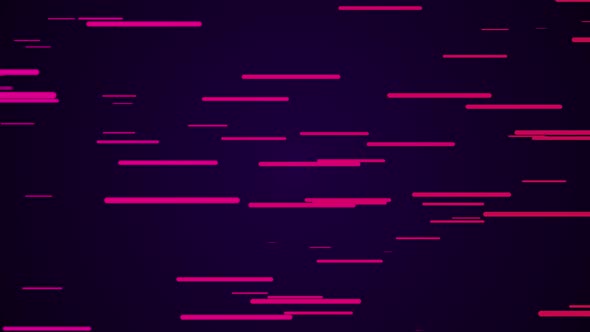 Colorful straight lines on purple background