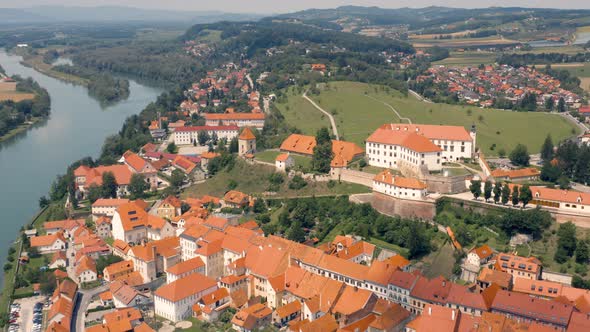 Aerial View of Ptuj