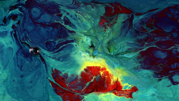 Abstract Colorful Paint Ink Liquid Explode 12 alt