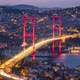 Istanbul Sunrise Night to Day Time-Lapse with Bosphorus Bridge - VideoHive Item for Sale