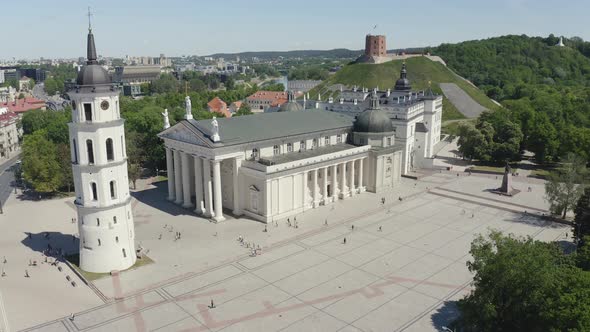 Vilnius Cathedral Square Lithuania