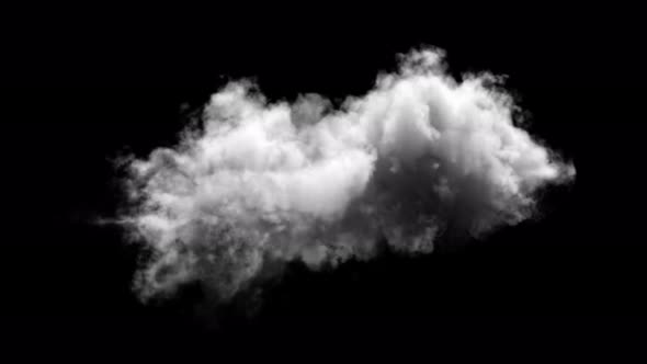 3D Cloud Isolated alt