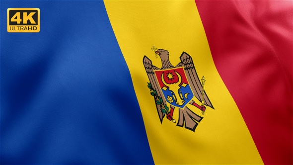 Moldova Flag - 4K